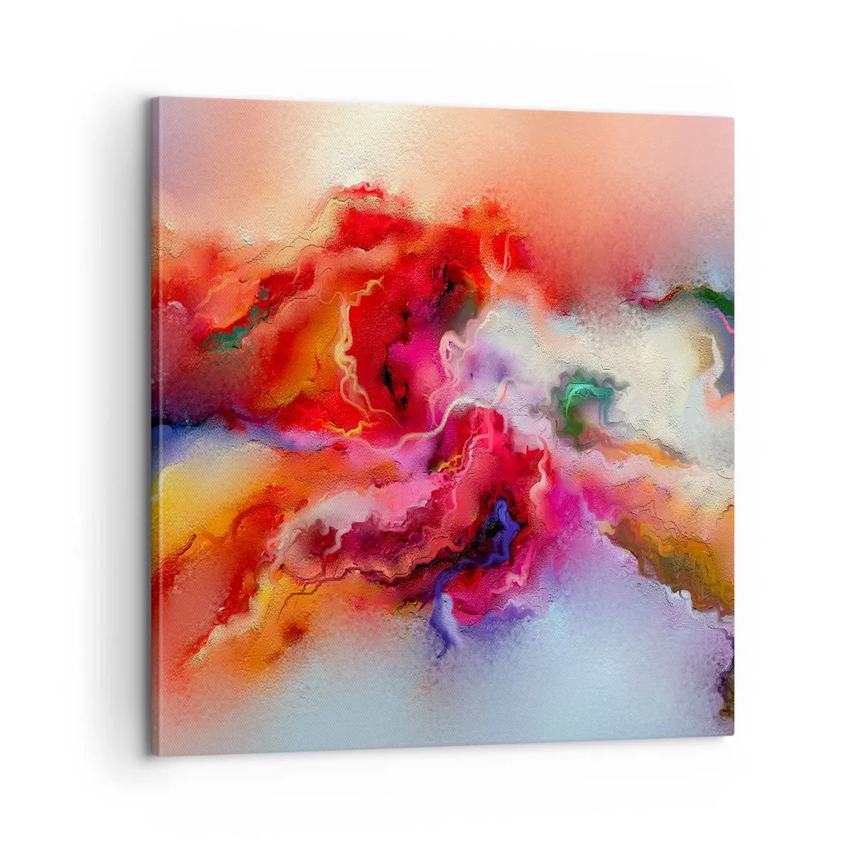 Canvastavla - Bild på duk - Fåna drömmarna - rök - 60x60 cm