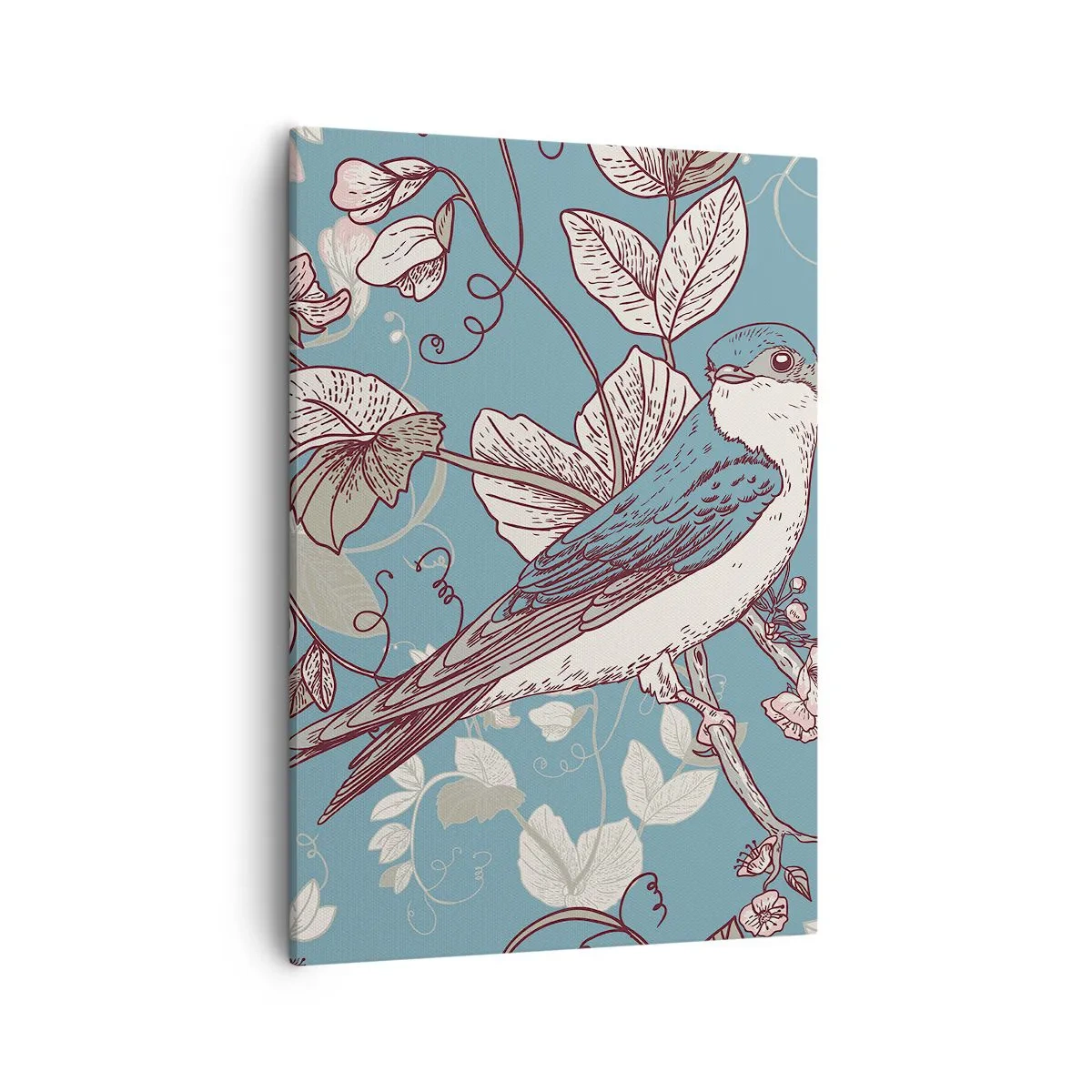 Canvastavla - Bild på duk - Japansk svala - 50x70 cm