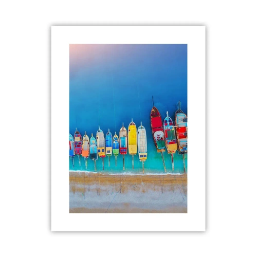 Affisch - Ur fågelperspektivet - 30x40 cm