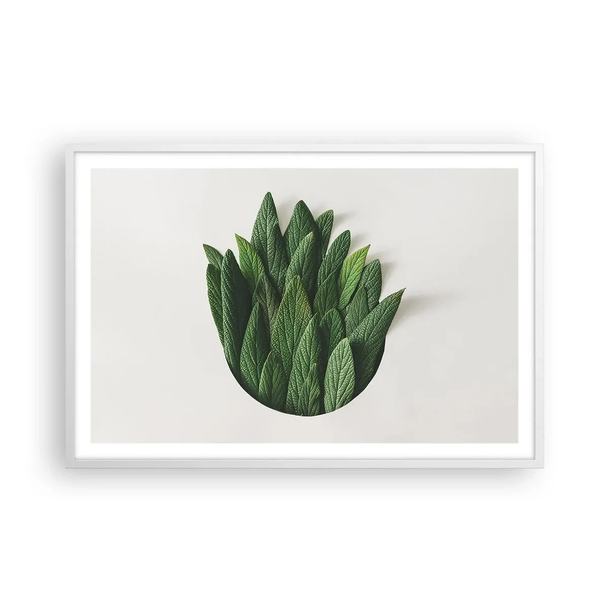 Affisch i vit ram - Ostoppbar nyfikenhet - 91x61 cm