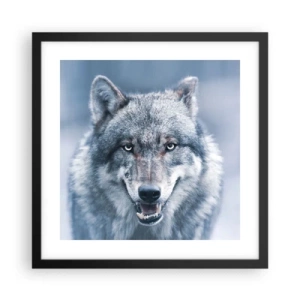 Affisch i svart ram - Tar du utmaningen? - 40x40 cm