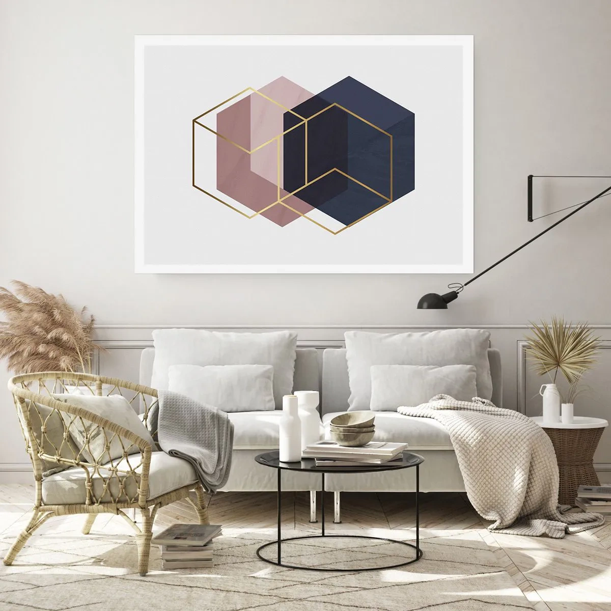 Affisch - Enkelhetens styrka - 100x70 cm