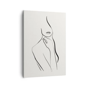 Canvastavla - Bild på duk - Melankolins våg - 50x70 cm