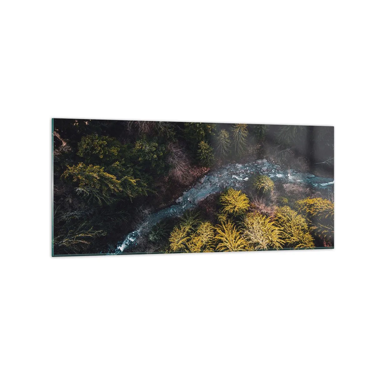Glastavla - Bild på glas - Snabbt, allt snabbare - 120x50 cm