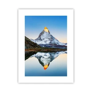 Affisch - Två världar - 30x40 cm