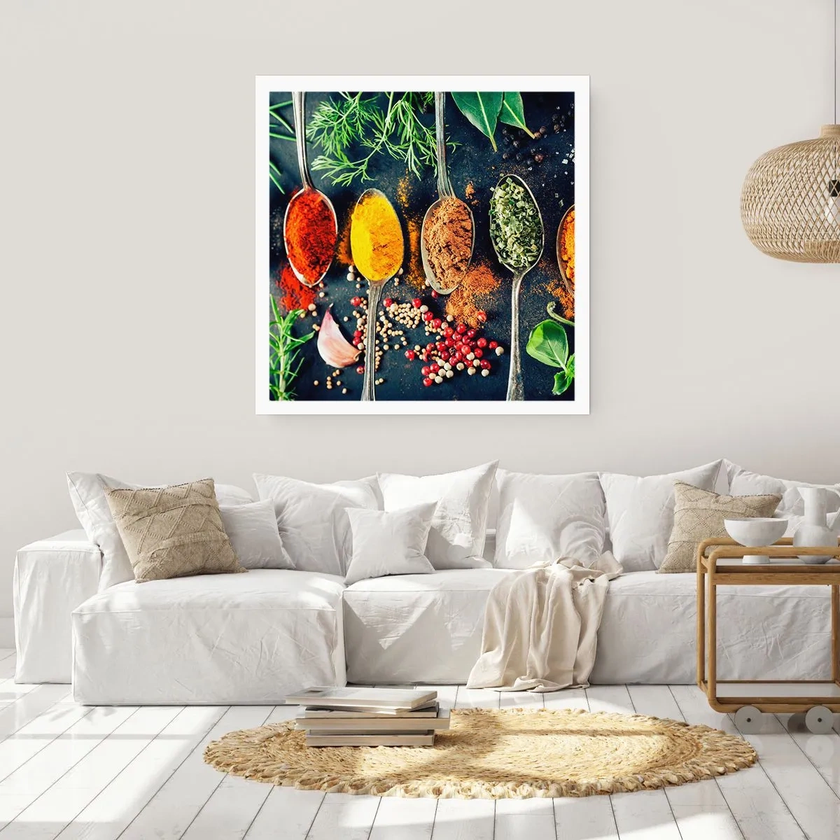 Affisch - Kulinarisk magi - 60x60 cm