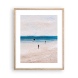 Affisch i ram av ljusek - Ett naturligt behov - 40x50 cm