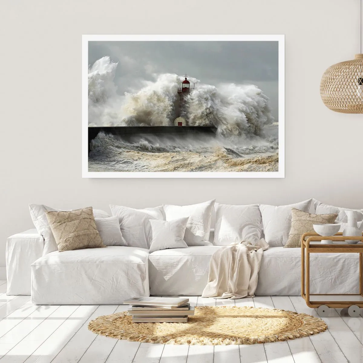Affisch - Havets ilska - 100x70 cm