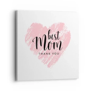 Canvastavla - Bild på duk - Alltid rätt ögonblick - 30x30 cm