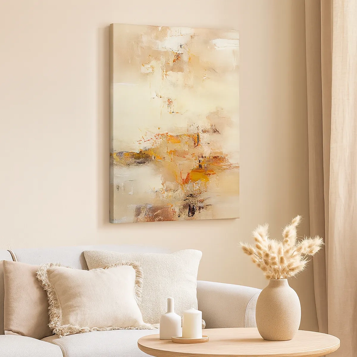 Canvastavla - Bild på duk - Bärnstenens själ - 50x70 cm