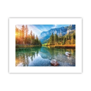 Affisch - Höstens mildhet - 40x30 cm