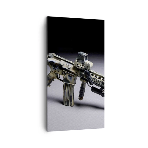 Canvastavla - Bild på duk - Alltid farlig - 45x80 cm