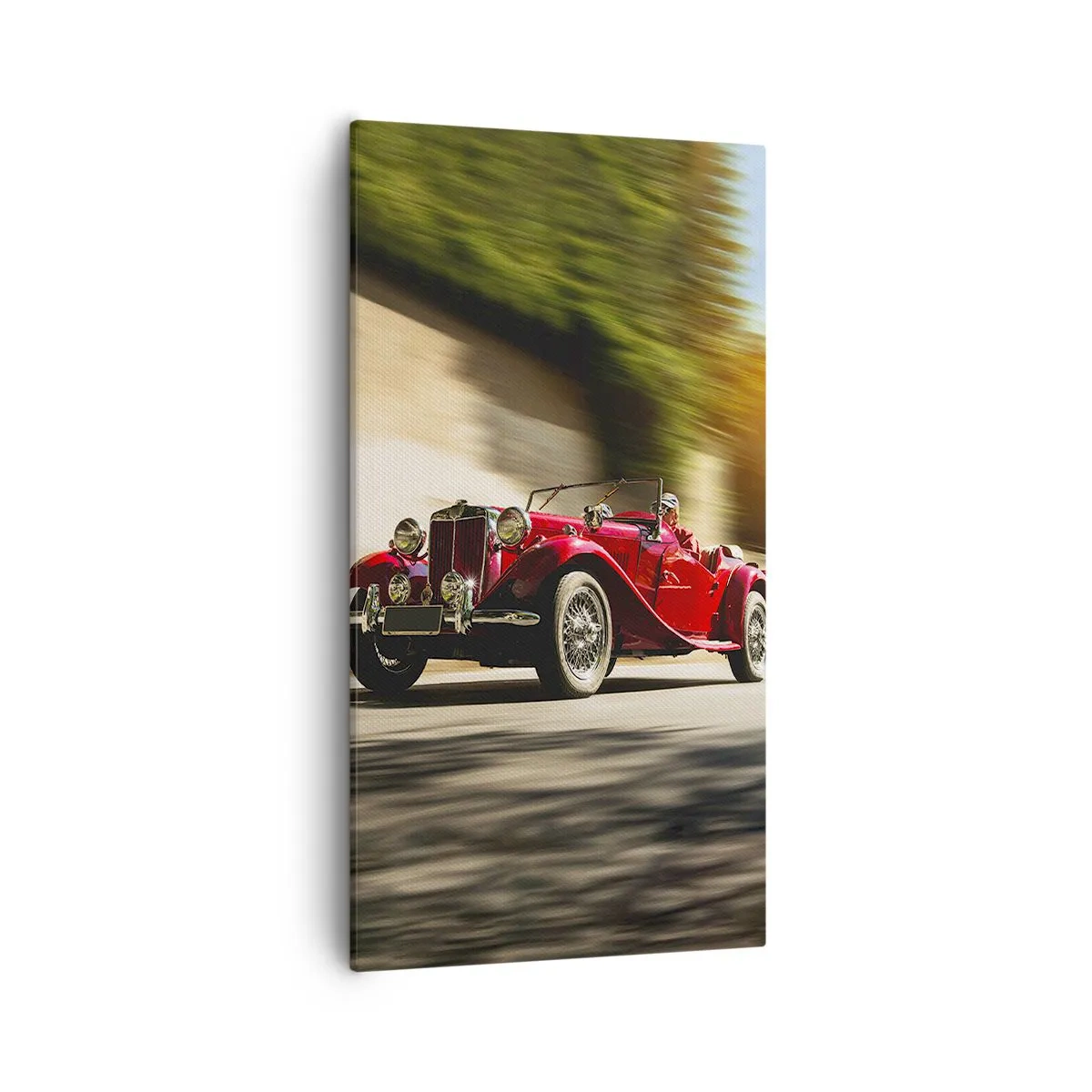 Canvastavla - Bild på duk - Vackrare än Nike från Samothrakis - 55x100 cm