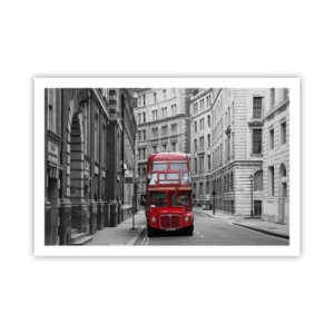 Affisch - Vardagen behöver inte vara grå - 91x61 cm