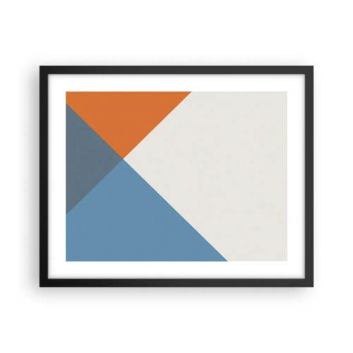 Affisch i svart ram - Under vinkel… - 50x40 cm