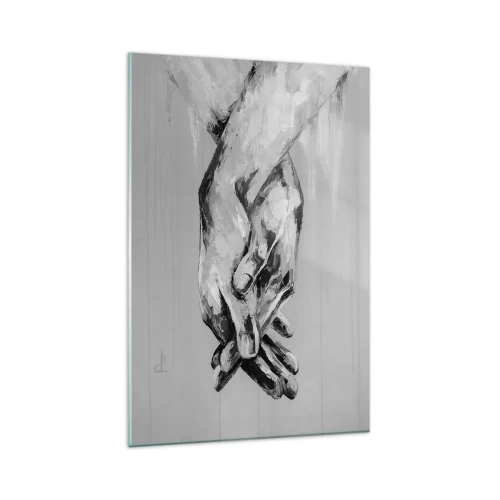 Glastavla - Bild på glas - Början... - 80x120 cm
