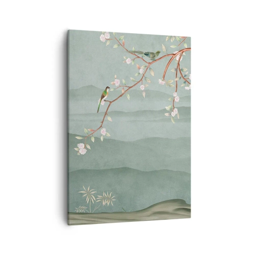 Canvastavla - Bild på duk - Vår, ah, det är du - 50x70 cm