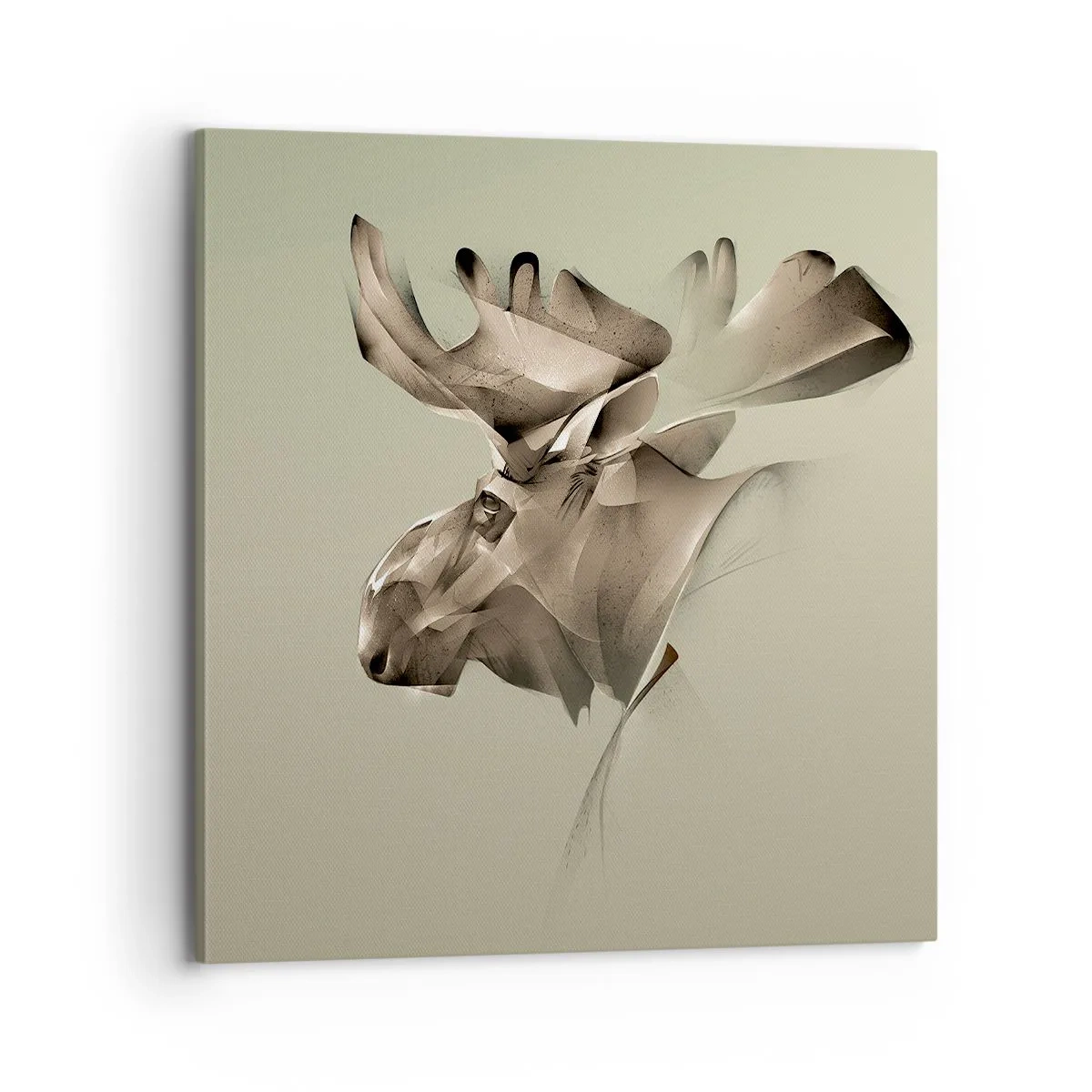Canvastavla - Bild på duk - Lugnets kraft - 70x70 cm