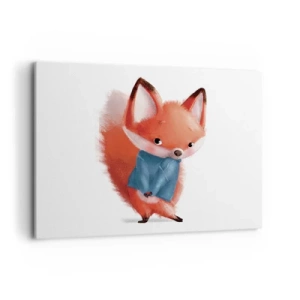 Canvastavla - Bild på duk - Ser jag bra ut? - 100x70 cm