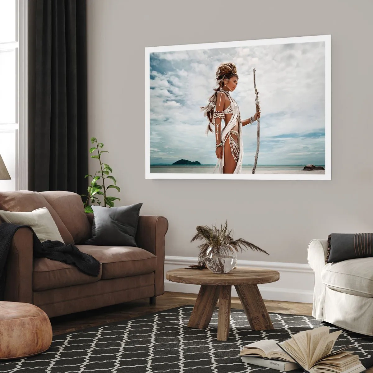 Affisch - Tropikens drottning - 91x61 cm