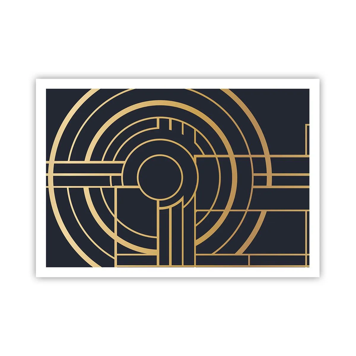 Affisch - Sakernas gång - 100x70 cm