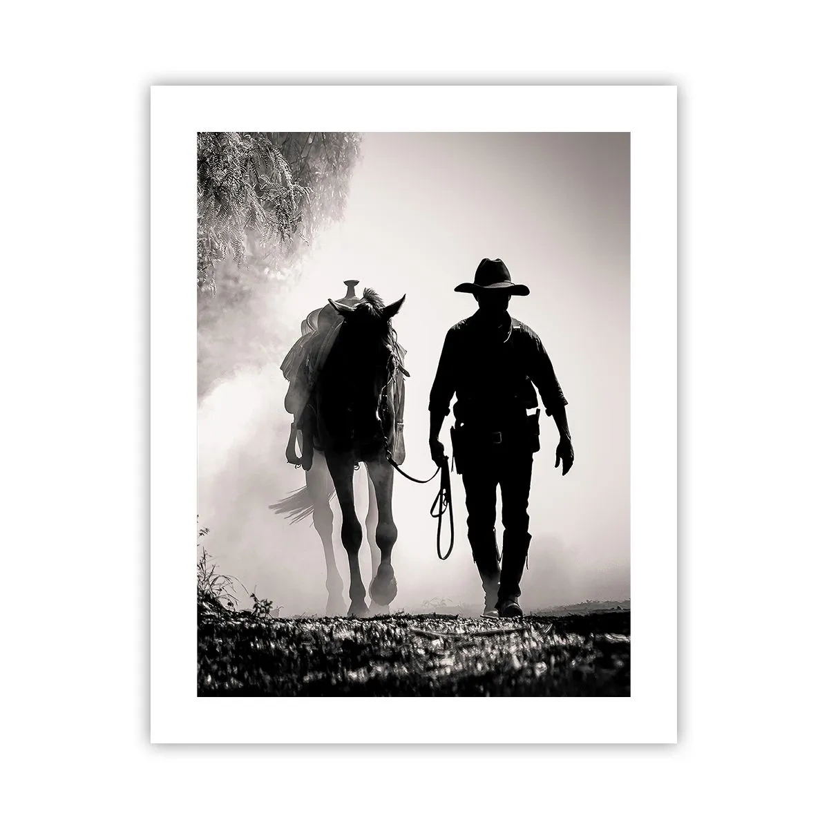 Affisch - En morgon i Texas - 40x50 cm