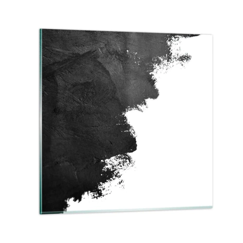 Glastavla - Bild på glas - Element: jord - 70x70 cm