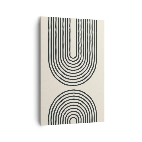 Canvastavla - Bild på duk - Om en stund... - 80x120 cm