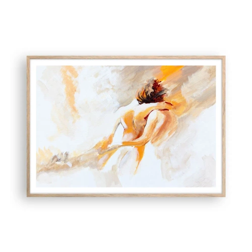 Affisch i ram av ljusek - I närhetens himmel - 100x70 cm