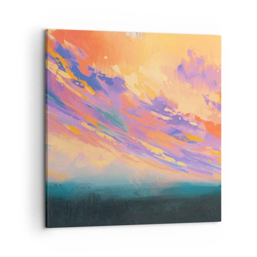 Canvastavla - Bild på duk - Dragkraft - 50x50 cm
