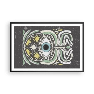 Affisch i svart ram - Stamritualer - 91x61 cm