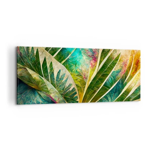 Canvastavla - Bild på duk - Färger i tropikerna - 120x50 cm