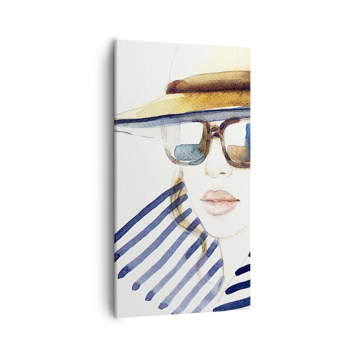 Canvastavla - Bild på duk - Välkommen till Florida! - 55x100 cm