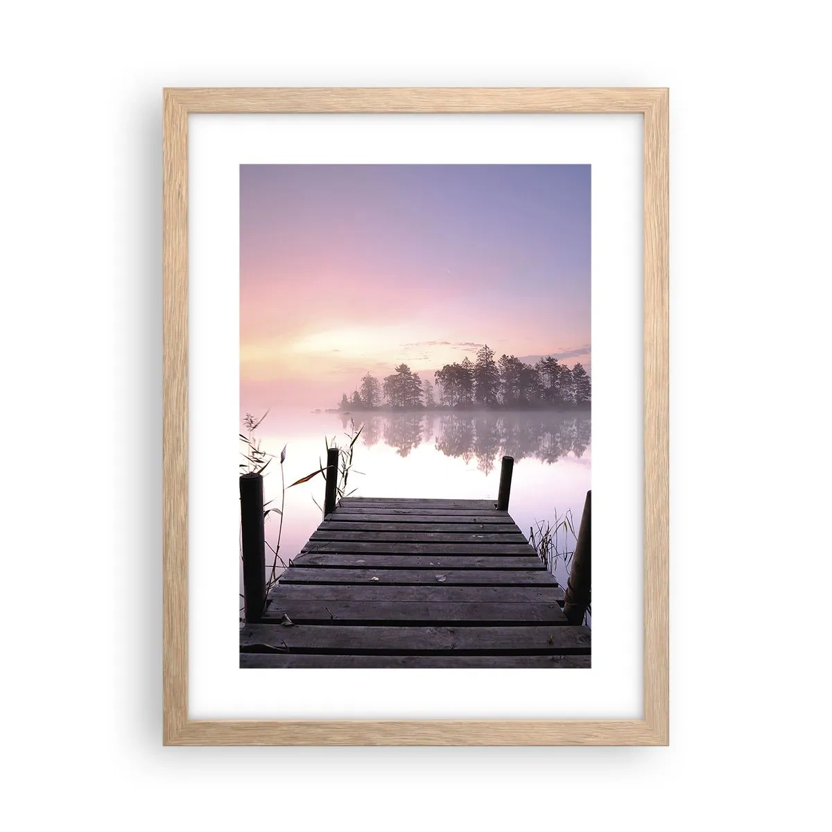 Affisch i ram av ljusek - Ur liljedimman... - 30x40 cm