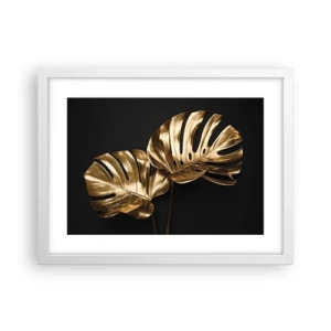 Affisch i vit ram - Naturens skatter - 40x30 cm