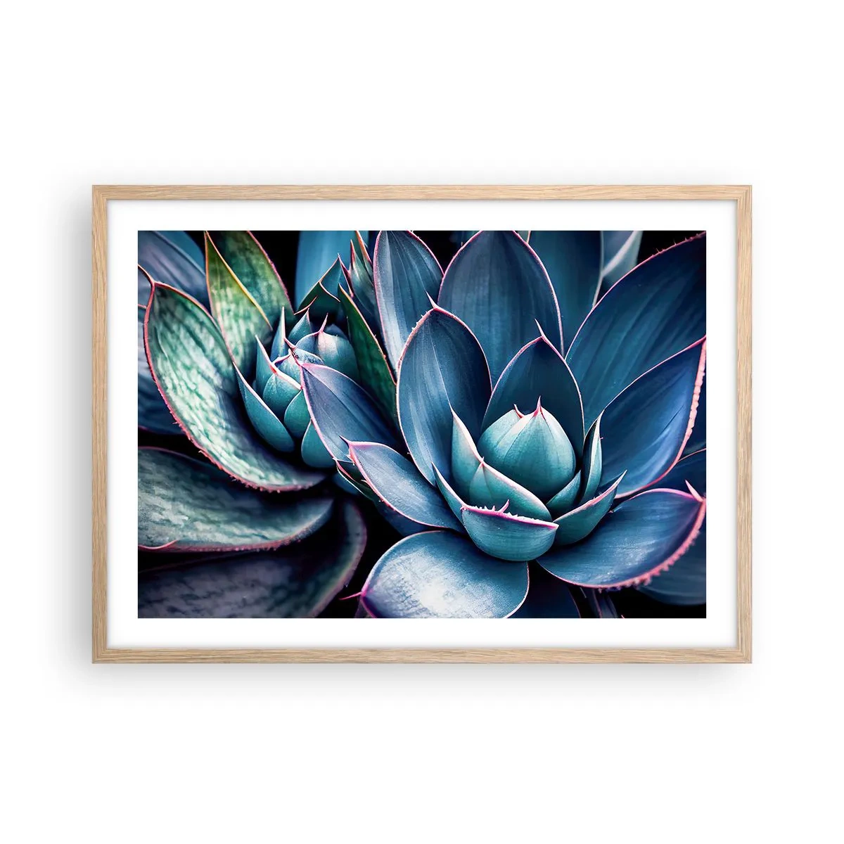 Affisch i ram av ljusek - Vital kraft - 70x50 cm