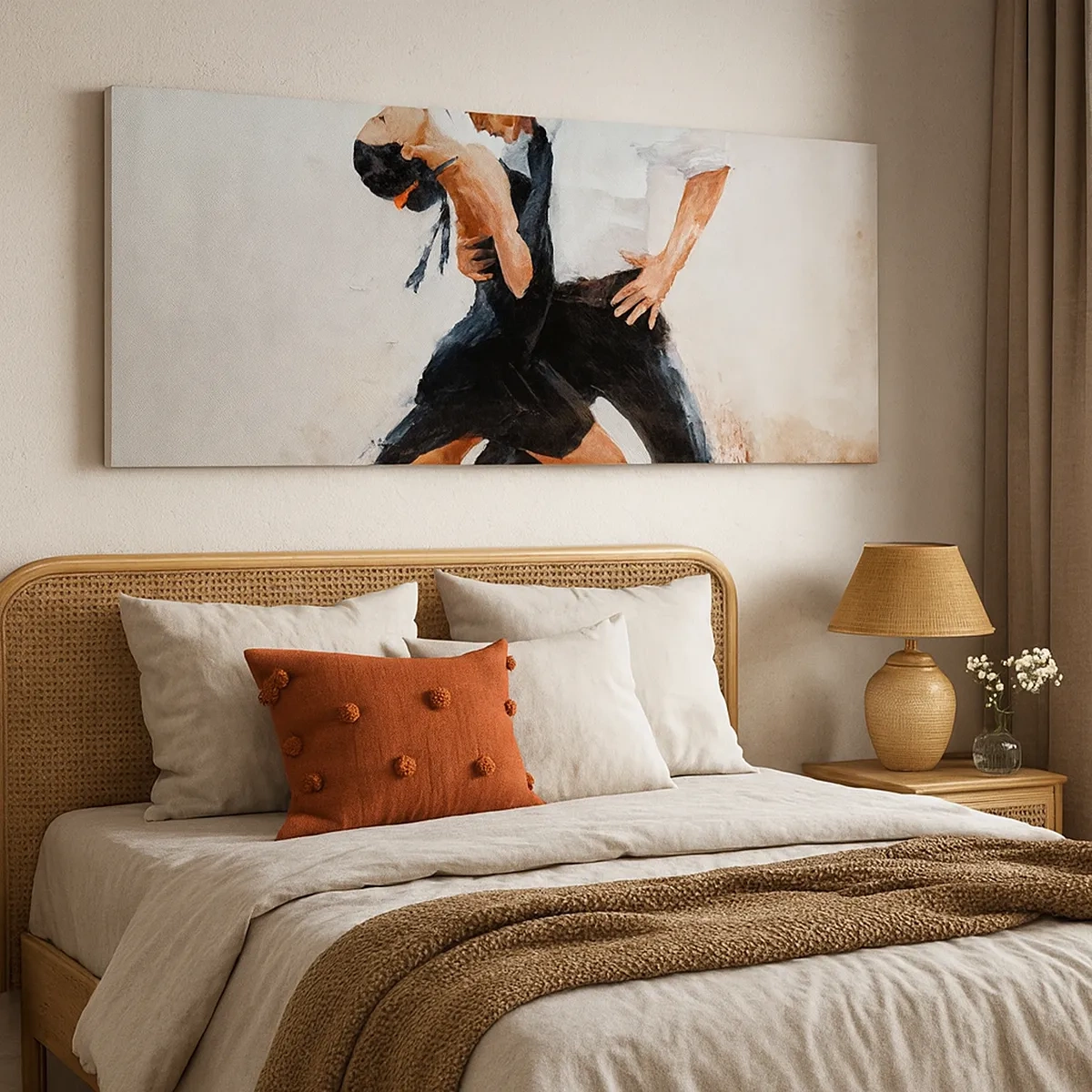 Canvastavla - Bild på duk - Mina drömmars tango - 30x30 cm