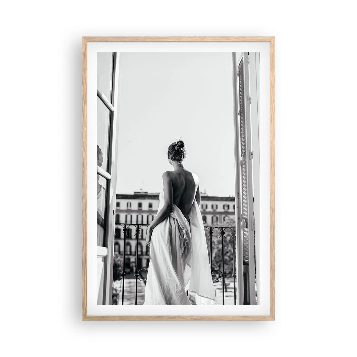 Affisch i ram av ljusek - Sinnen vaknar - 61x91 cm