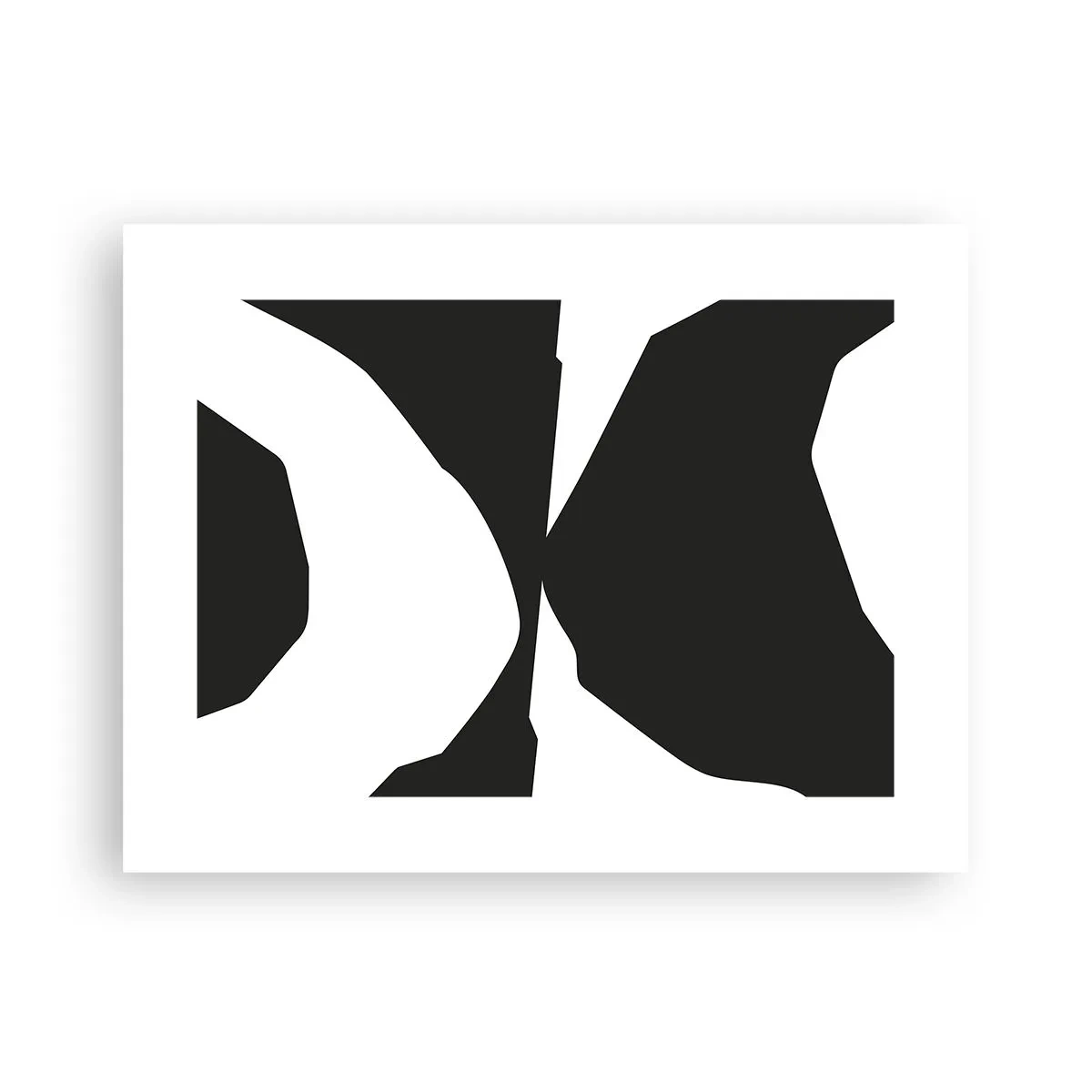 Affisch - Positiv-negativ - 40x30 cm