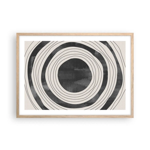 Affisch i ram av ljusek - I själva kärnan - 70x50 cm