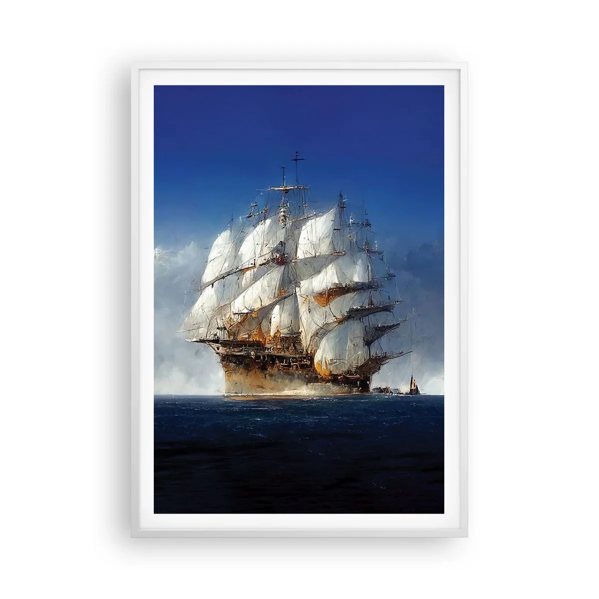 Affisch i vit ram - The great glory! - 70x100 cm