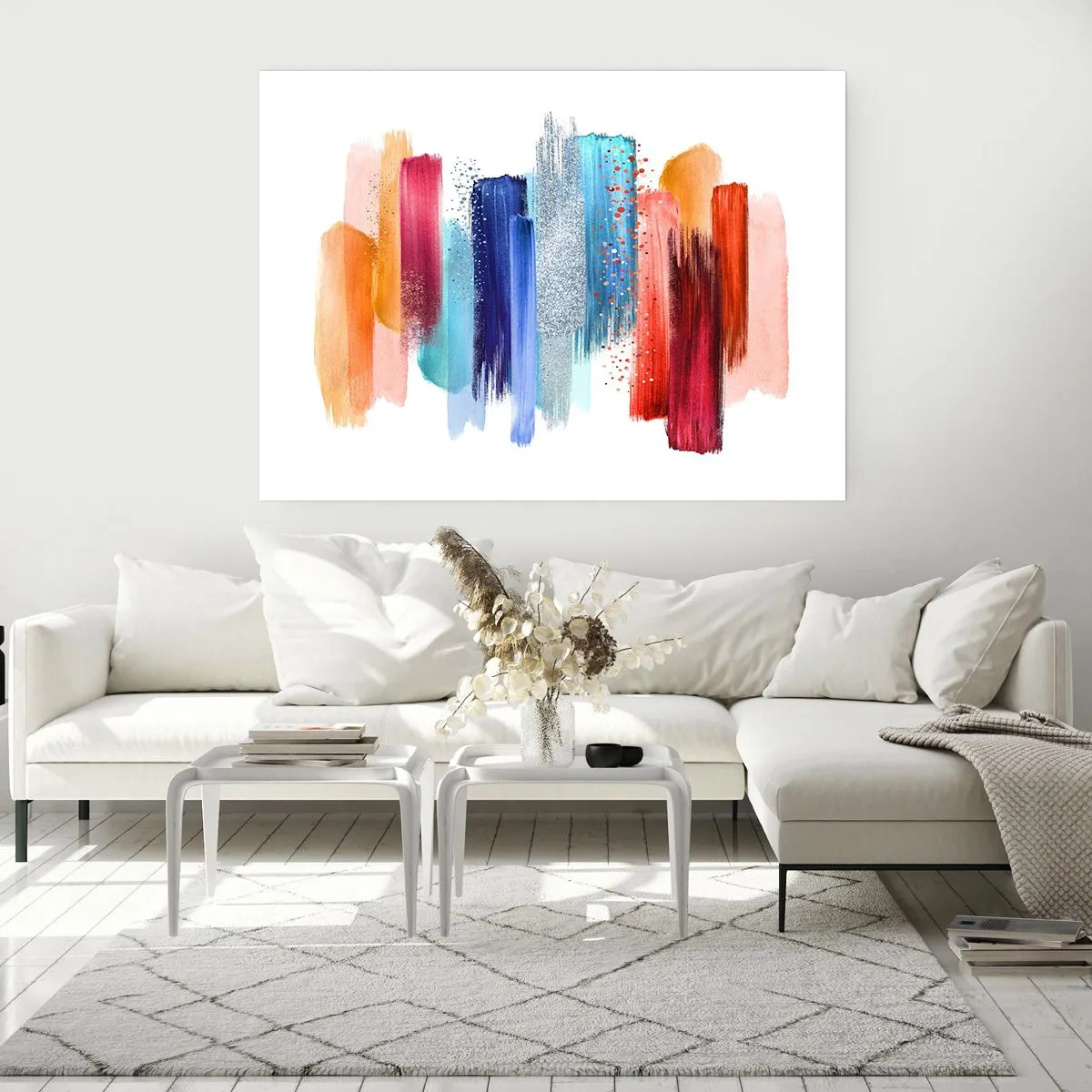 Affisch - Upp och ner  - 70x50 cm