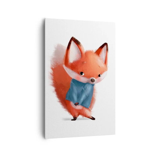 Canvastavla - Bild på duk - Ser jag bra ut? - 80x120 cm