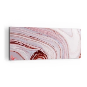 Canvastavla - Bild på duk - Rakt fram, sedan neråt åt höger - 100x40 cm