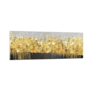Glastavla - Bild på glas - Inåt och uppåt - 90x30 cm