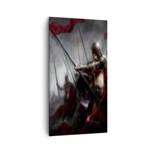 Canvastavla - Bild på duk - Förbipasseraren, hälsa Sparta... - 55x100 cm