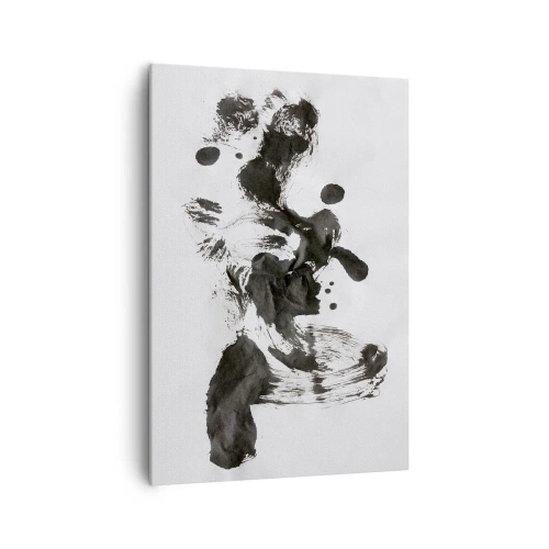 Canvastavla - Bild på duk - En metod i galenskap? - 70x100 cm