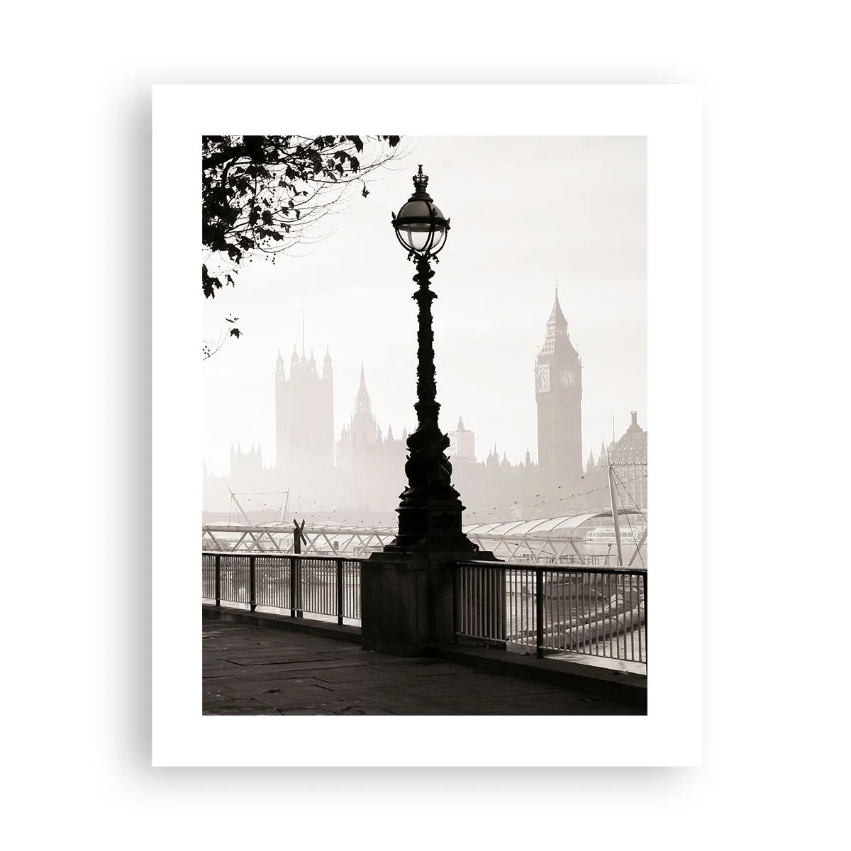 Affisch - Morgon i London - 40x50 cm