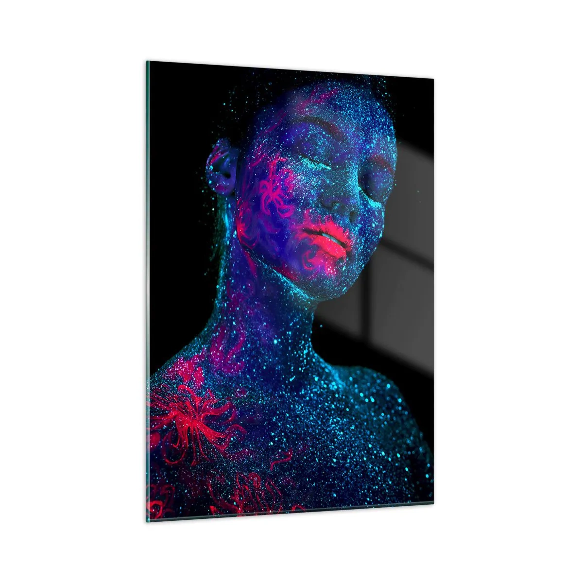 Glastavla - Bild på glas - I sjärndammet - 50x70 cm