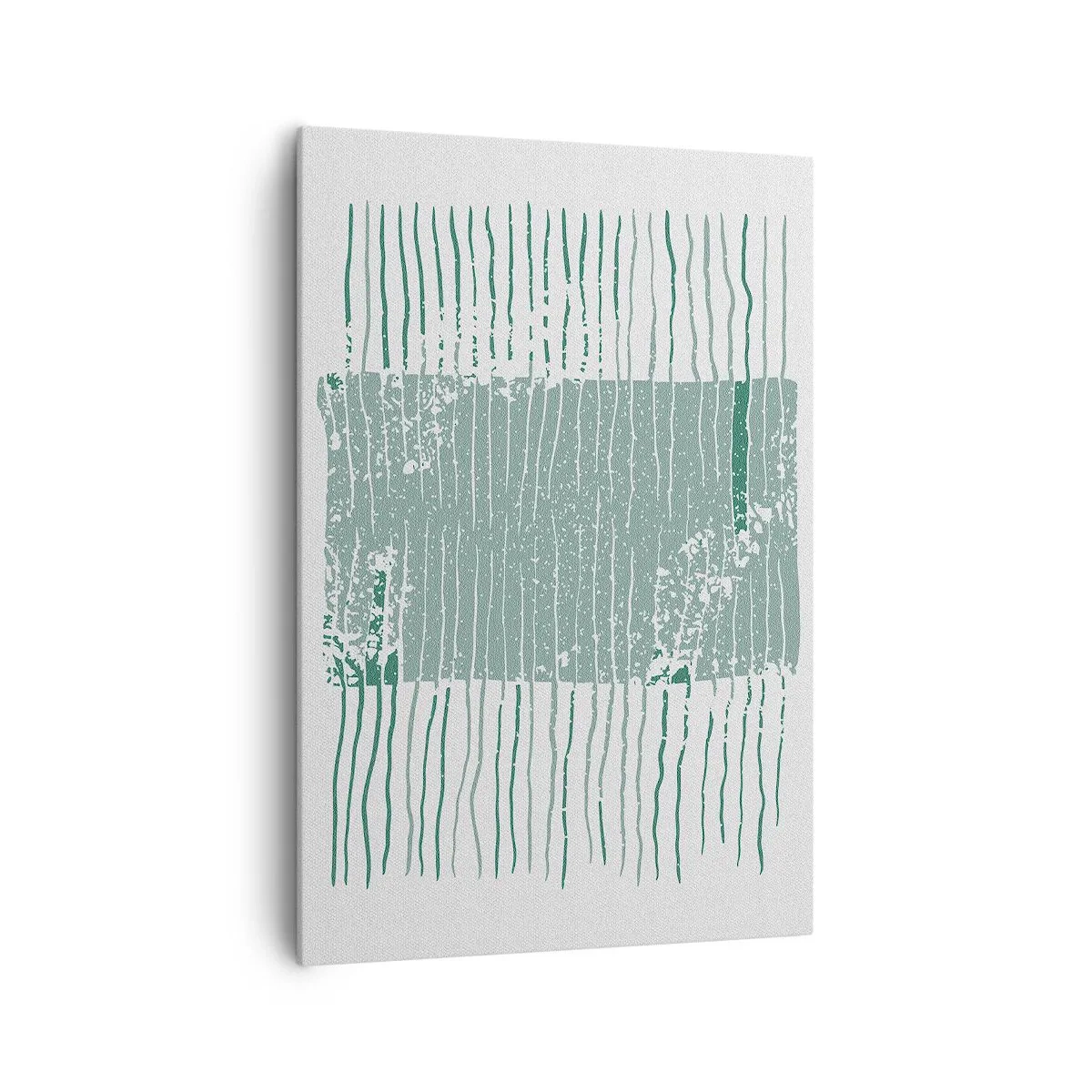 Canvastavla - Bild på duk - Marin abstraktion - 70x100 cm